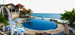 旅游巴厘岛蓝点酒店摄影高清图片