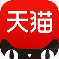 天猫七夕节天猫电商图标红色LOGO图标