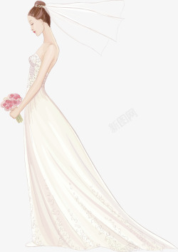 唯美婚礼设计新娘高清图片