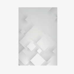 抽象立体方块图片几何立体浅灰色背景高清图片