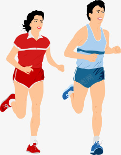 运动奔跑的运动员医疗素材