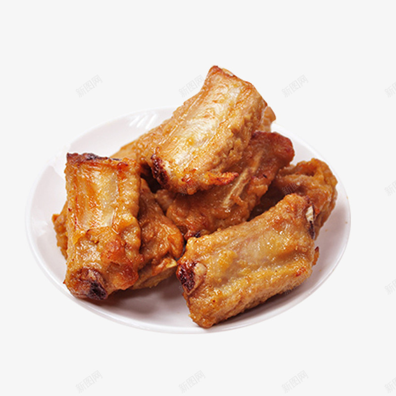产品实物红烧猪肋排png免抠素材_88icon https://88icon.com 产品实物 排骨肉 猪排 猪排骨 猪肉 猪肋排 生鲜猪肉 盘子 肋排 食物 骨头