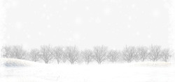 雪边框雪花边框高清图片