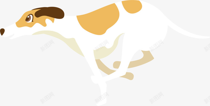 狗年白色奔跑的小狗png免抠素材_88icon https://88icon.com 可爱小狗 奔跑的小狗 开心 狂奔的小狗 狗年 白色小狗