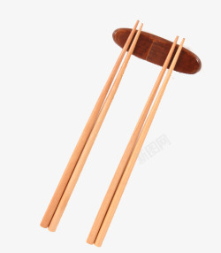 木头筷子筷子和木头筷子架高清图片