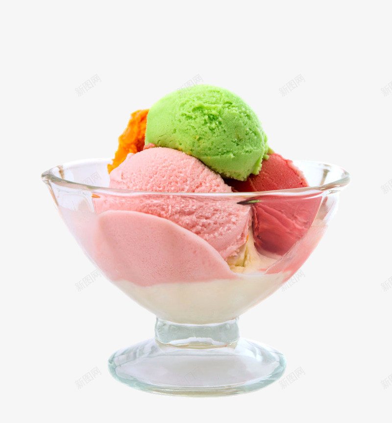 果缤纷冰淇淋球png免抠素材_88icon https://88icon.com png图片 png图片素材 产品实物 免费png素材 冰淇淋 冷饮 果缤纷冰淇淋球