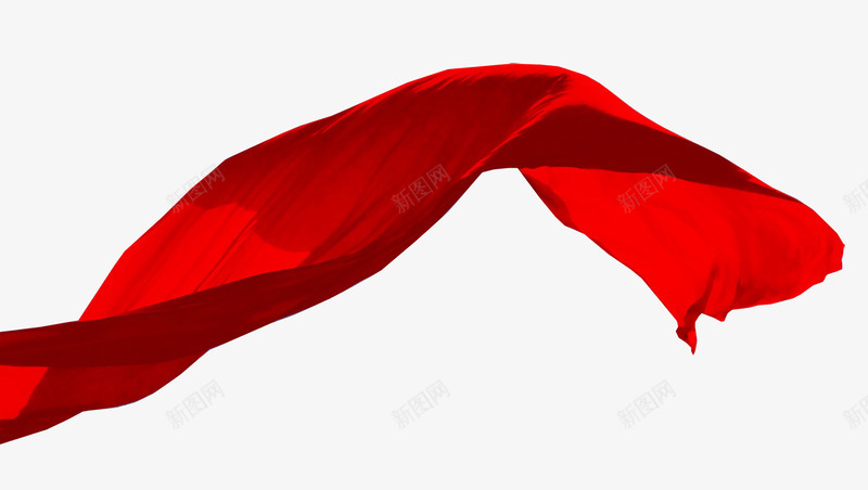 漂浮质感红色丝绸彩带png免抠素材_88icon https://88icon.com 丝绸 彩带 漂浮 红色 质感