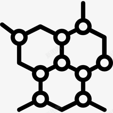 生物专业细胞图标图标