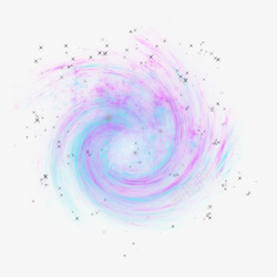 星系图形漂浮星云紫色星云高清图片