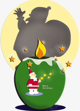 圣诞节插画图标图标