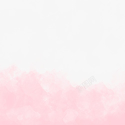 无缝拼接花纹唯美粉色水彩印迹高清图片