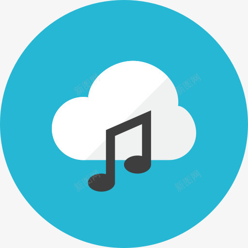 云音乐该公司免费包圆形png免抠素材_88icon https://88icon.com Cloud music 云 音乐