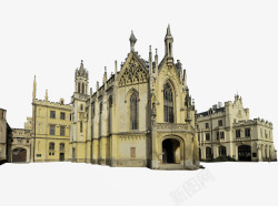 欧式建筑元素欧式城堡宫殿高清图片