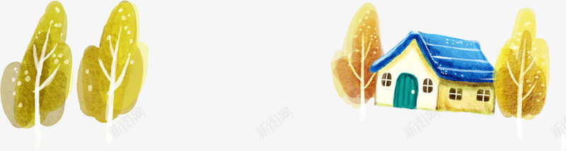 丰收插画png免抠素材_88icon https://88icon.com 丰收 农村 小树 房子 房屋 插画 树 粮食 食物