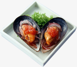 海鲜蛤蜊素材