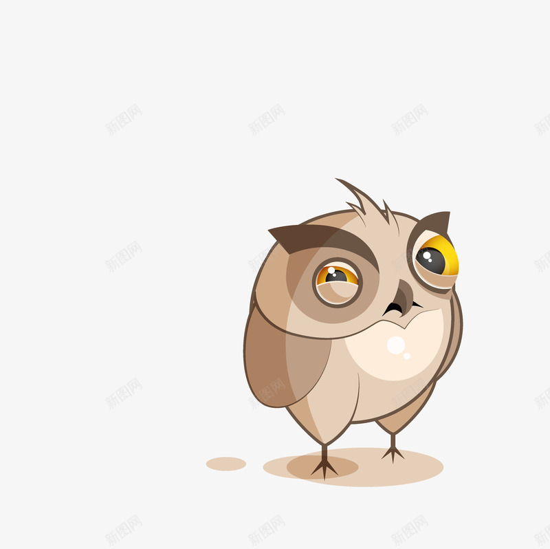 萌宠可爱卡通猫头鹰png免抠素材_88icon https://88icon.com 动物 卡通 可爱的 猫头鹰 羽毛 翅膀 鸟类