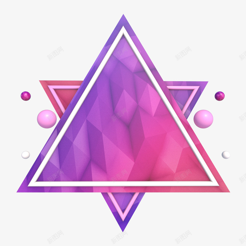 彩色几何三角形电商元素psd免抠素材_88icon https://88icon.com 三角形 几何 创意 双11 双十一 叠加 彩色 打折 活动