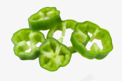 进口蔬菜创意青椒圈高清图片