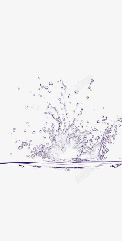 水花溅起的牛奶水环水波纹高清图片