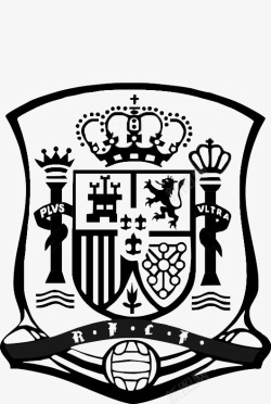 西班牙足球巴萨足球俱乐部队徽图标高清图片