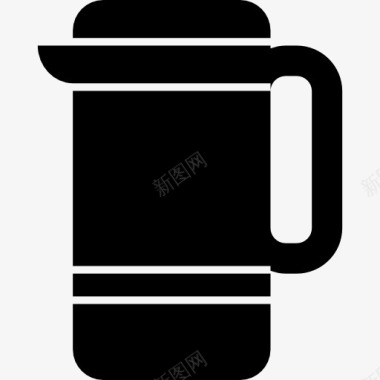 茶壶茶杯素材热咖啡壶图标图标
