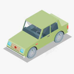 卡通大气3d立体汽车模型展览装素材