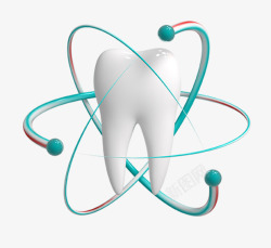 牙齿健康创意合成健康医疗高清图片
