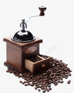 磨咖啡豆素材