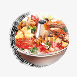 传统名小吃火锅高清图片