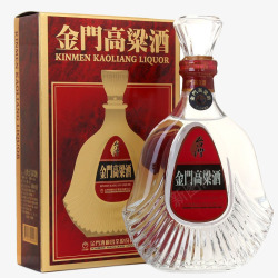 瓶装白酒金门红高粱酒高清图片