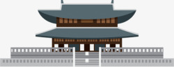 韩式风格建筑装饰图案素材