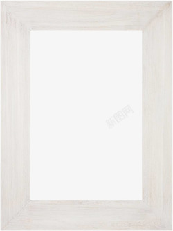 木质白色相框海报背景素材