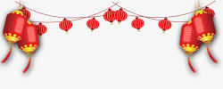 春节挂件新年灯笼挂件高清图片