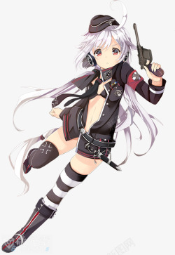 盒子炮美少女素材