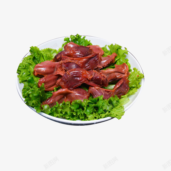 凉菜鸡胗png免抠素材_88icon https://88icon.com 产品实物 卤菜 小吃 营养