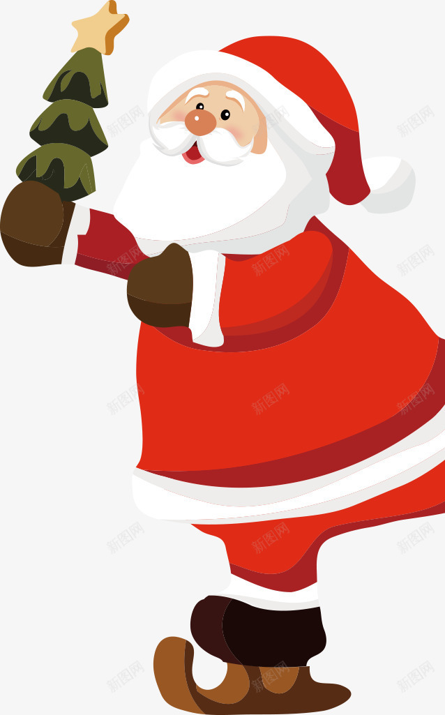 滑雪的圣诞老人卡通圣诞老人png免抠素材_88icon https://88icon.com 卡通圣诞 圣诞老人 圣诞节 圣诞节老公公 滑雪