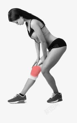 受伤的膝盖png免抠素材_88icon https://88icon.com 关节 女性 病重 膝盖贴