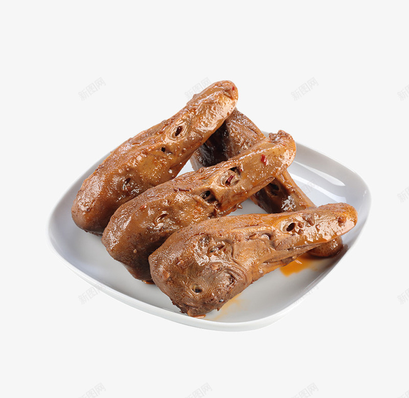 产品实物肉食卤鸭头png免抠素材_88icon https://88icon.com 传统美食 卤味熟食 卤菜 卤鸭头 川菜 美食 肉类 酱鸭头 食物 餐饮美食 鸭头 麻辣