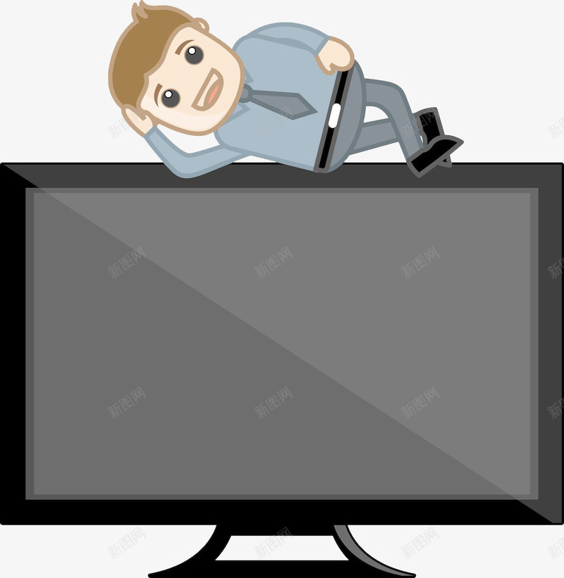液晶电视屏png免抠素材_88icon https://88icon.com 卡通电视屏 手绘电视屏 电视屏 电视机 超薄电视屏 躺在电视屏上
