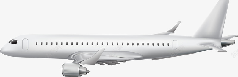 白色简约航空飞机png免抠素材_88icon https://88icon.com 机场 白色飞机 航空公司 航空飞机 装饰图案 飞行