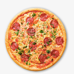 香肠披萨香肠披萨高清图片