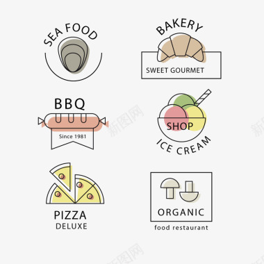 餐厅餐厅商标矢量图图标图标