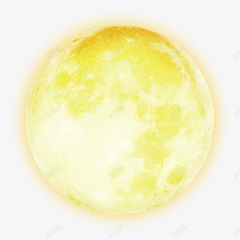 一轮明月png免抠素材_88icon https://88icon.com 中秋 中秋节 发光 圆月 明月 月亮 月球 满月