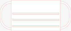 口罩元素矢量图素材