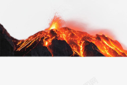 岩浆冷却火山高清图片