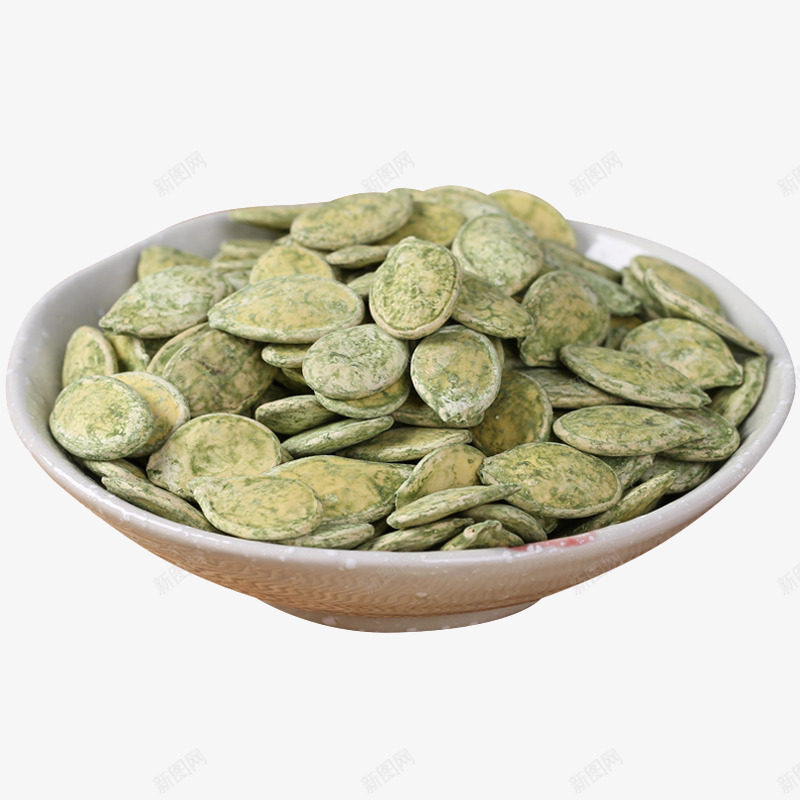 绿茶南瓜子png免抠素材_88icon https://88icon.com 产品实物 南瓜子 南瓜子仁特写 抹茶雪白南瓜子 绿茶南瓜子 茶点 赏味 食品