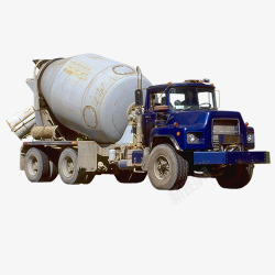 大型泥头车蓝色机械装饰柴油车装饰图高清图片