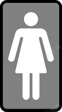 洗手女性厕所标图标图标