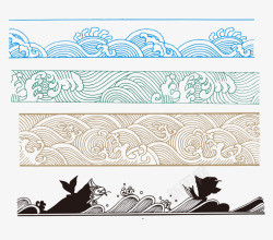 传统中国龙剪纸传统古典纹样高清图片