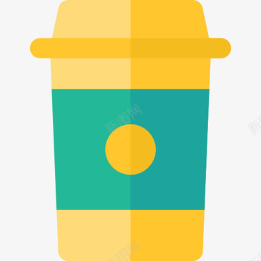 食物咖啡杯图标图标